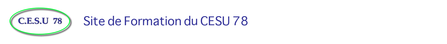 Site de formation du CESU 78